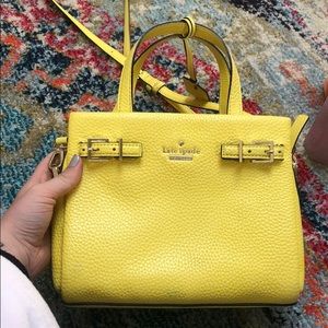 Kate spade yellow purse